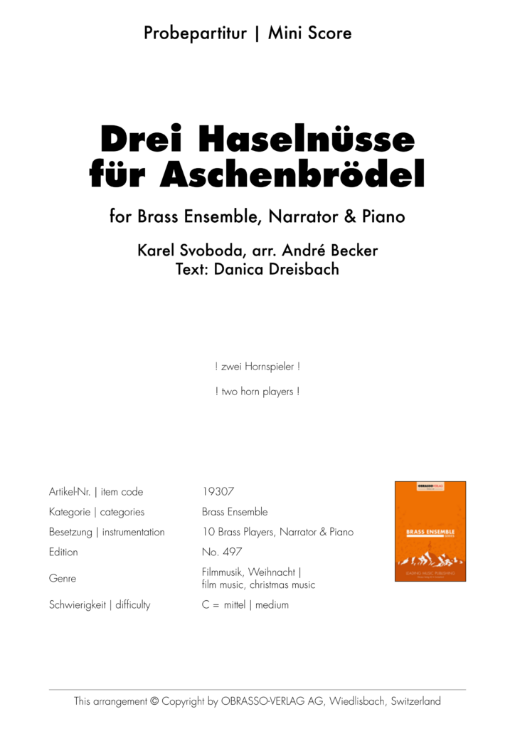 Drei Haseln Sse F R Aschenbr Del Im Obrasso Verlag Erschienen Ars Ex